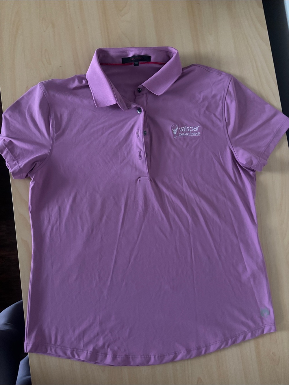 Greyson Lavender-Pink Polo Top